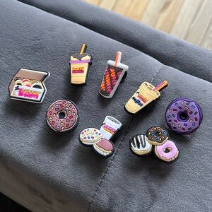 Dunkin’ Donuts Crocs Jibbitz Charms 8-pack